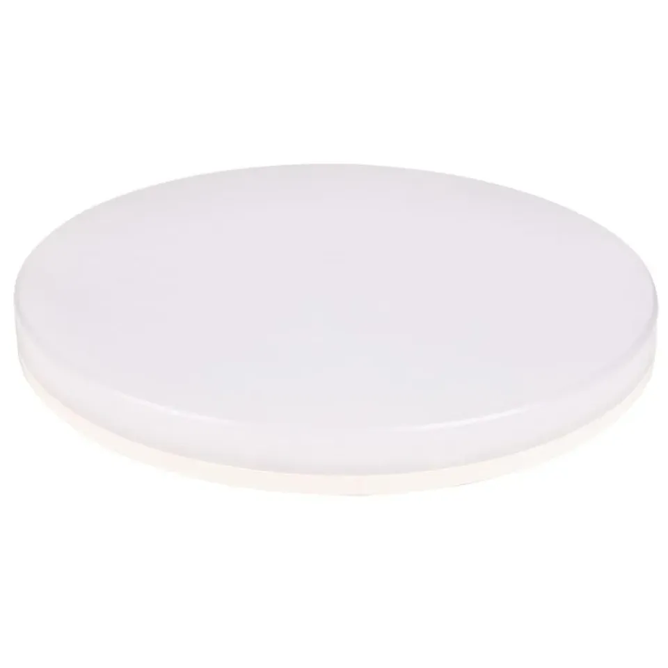 Voltman plafonnier rond LED 24 W IP44 blanc salle de bain