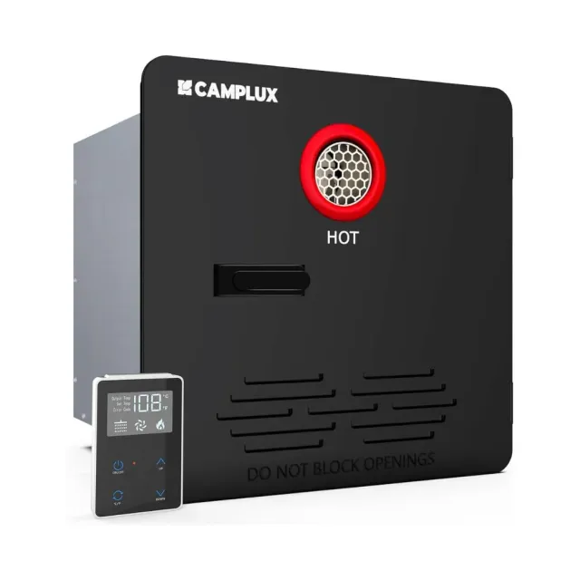 Camplux Classic chauffe-eau camping-car gaz noir 65000 BTU