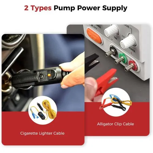 Camplux BW158BP60 chauffe-eau gaz 6L noir kit pompe 12V