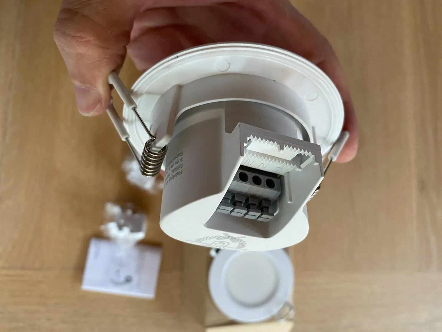 Voltman lot 3 spots encastrés salle de bain blanc IP65 LED
