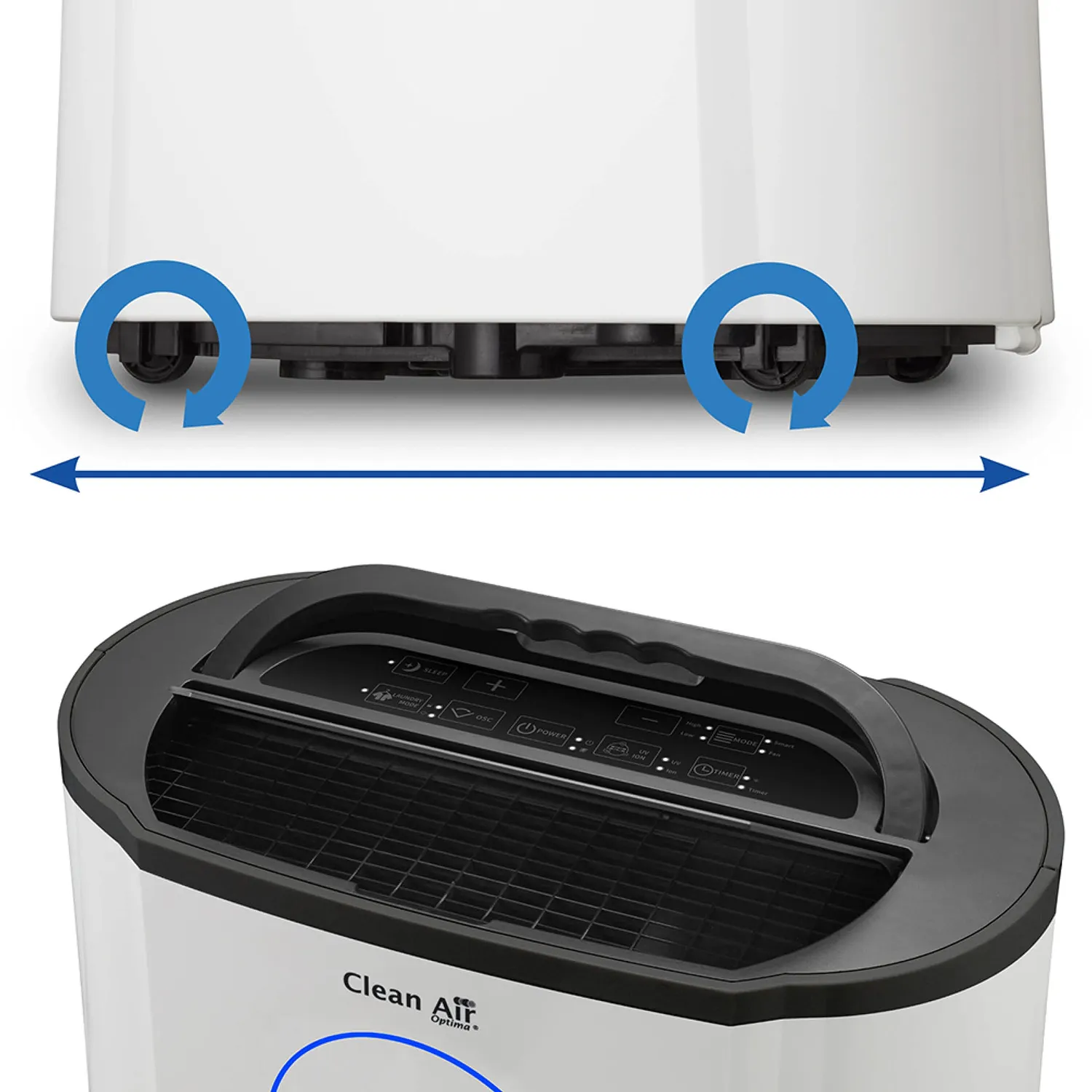 Clean Air Optima CA-707 déshumidificateur 20 L/jour 70 m² silencieux