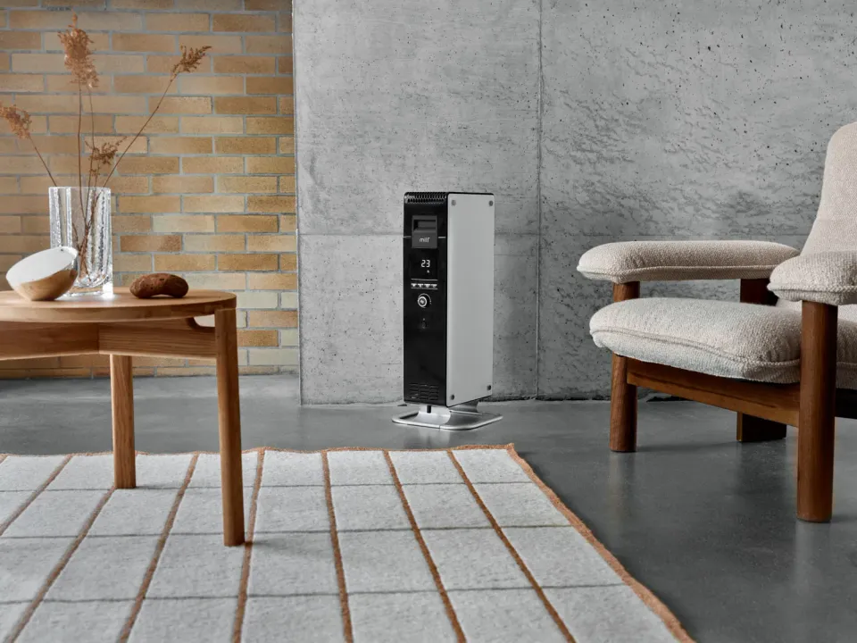 Mill Gentle Air radiateur bain d’huile verre 1000W chaleur douce