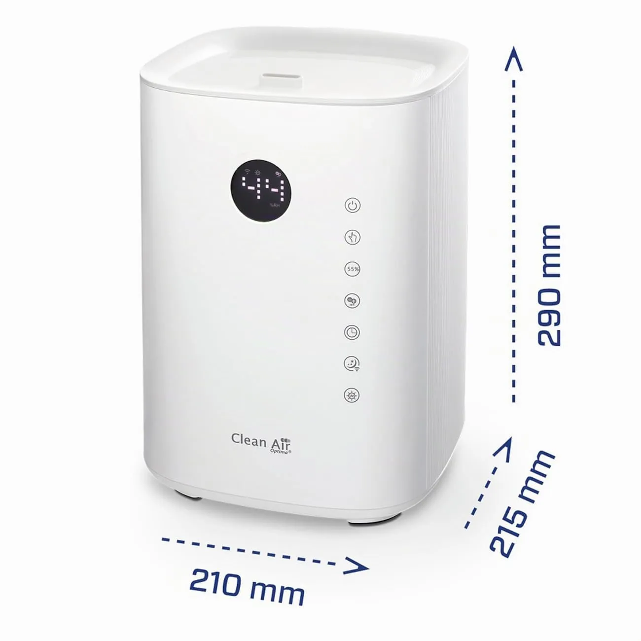 Clean Air Optima CA-604 Smart humidificateur blanc 55 m²