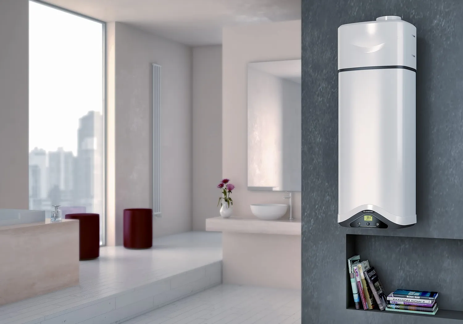 Ariston Nuos Evo A+ chauffe-eau thermodynamique 110L