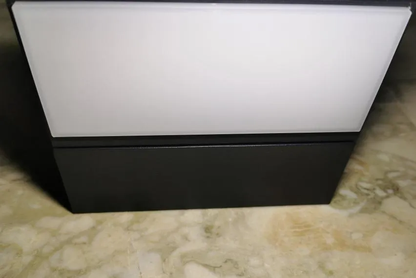 Voltman applique extérieure LED IP65 noire 1200 lm 3000K