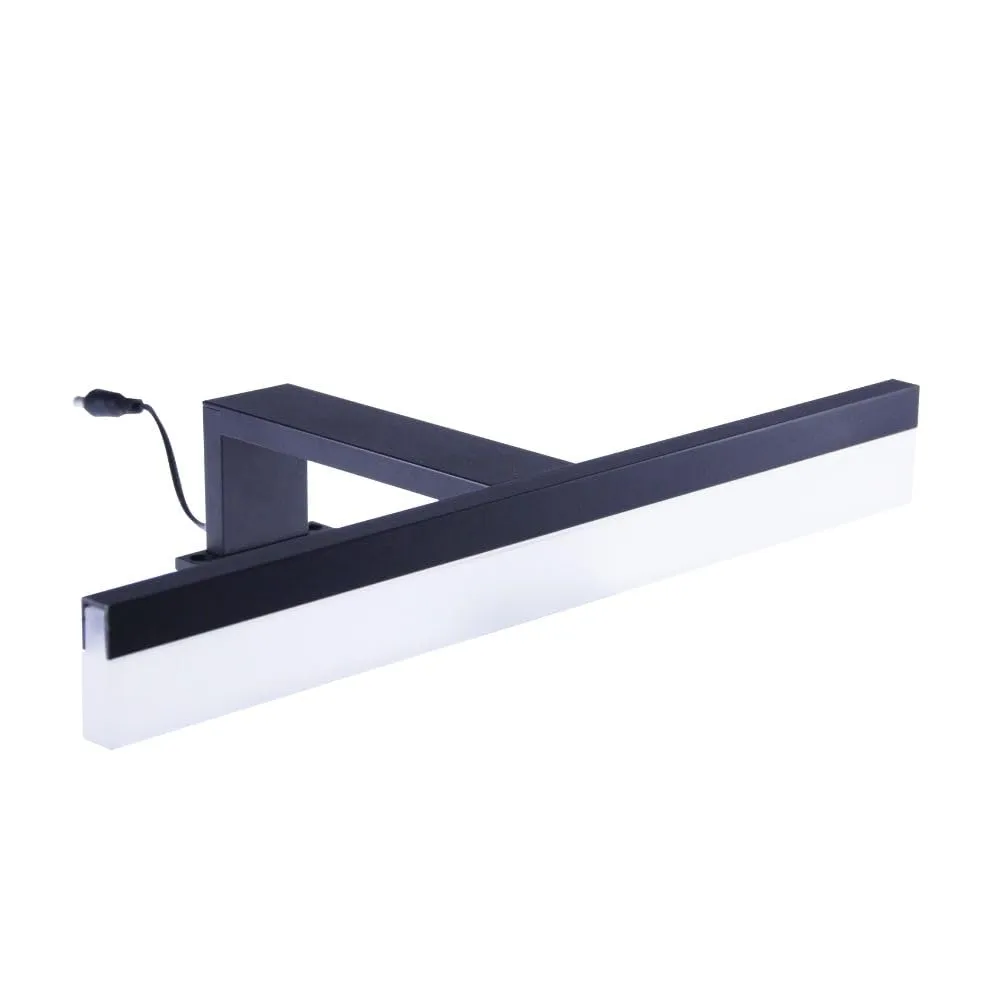 Voltman applique salle de bain 57 cm noire LED 4000K