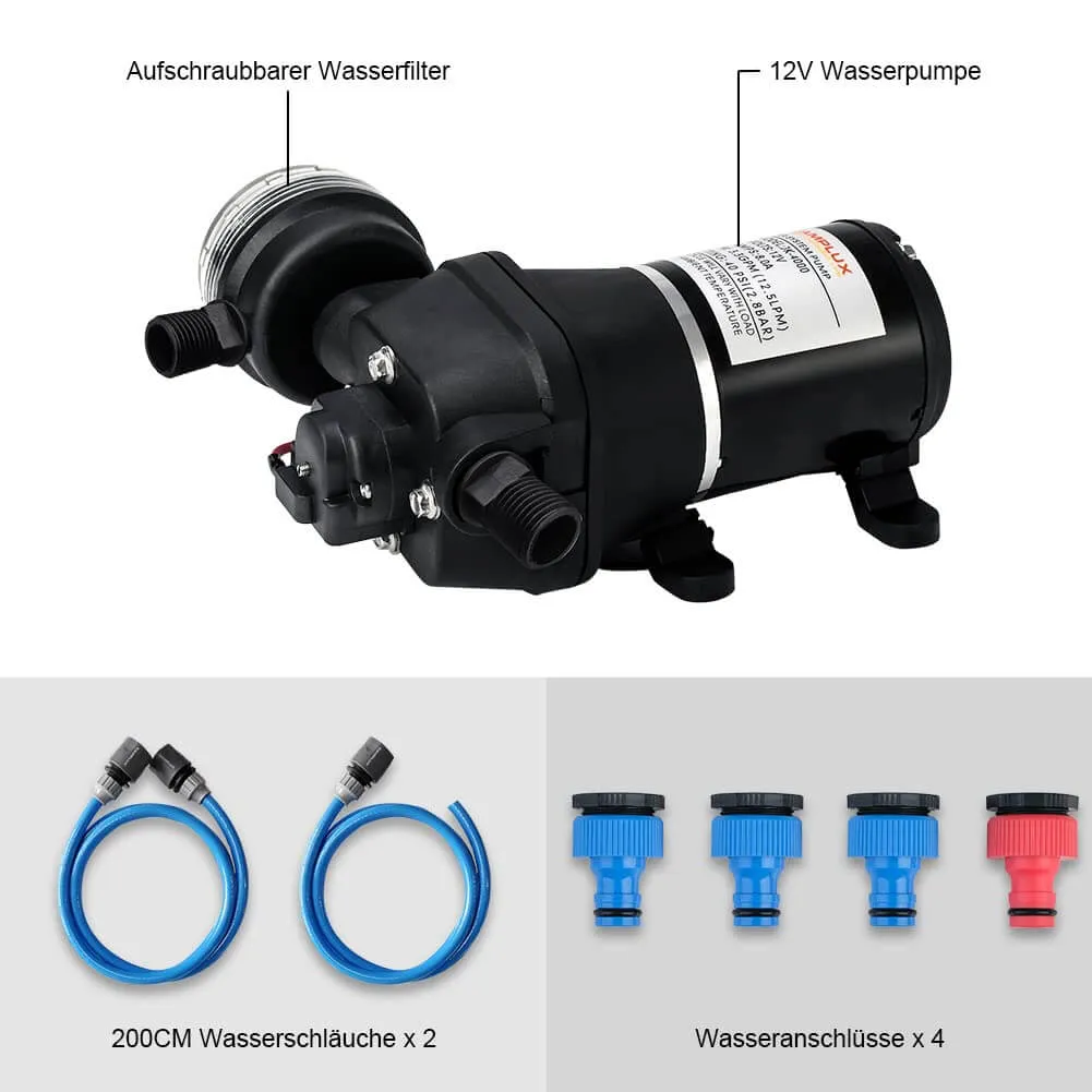 Camplux BW264BCP120 chauffe-eau gaz 10L avec pompe 12V