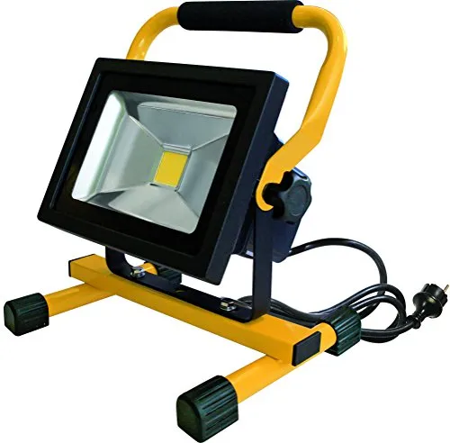 Voltman VOM530512 projecteur LED portable 20W noir