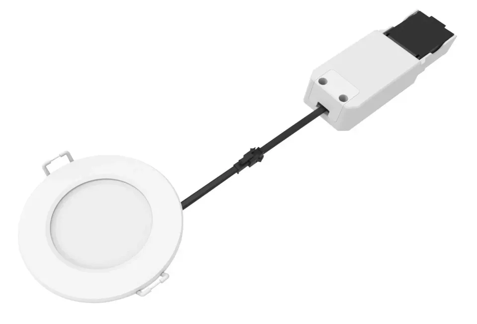Voltman spot encastrable salle de bain blanc 7 W 3000 K
